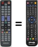 Mando a distancia equivalente Samsung SYNCMASTER 225MD