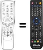Replacement remote control REMCON1398