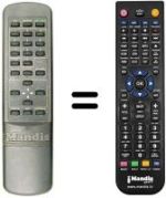 Replacement remote control REMCON1098