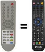 Replacement remote control REMCON972