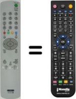 Comandament a distància equivalent Sony KV-29LS40K