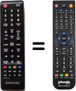 Comandament a distància equivalent Samsung LT27B300EW / EN