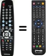 Mando a distancia equivalente Samsung LE32A550P1R/XXH