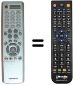 Mando a distancia equivalente Samsung BN59-00378B