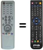 Mando a distancia equivalente Samsung BP5900062A
