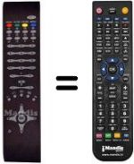 Mando a distancia equivalente RC1080