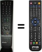Replacement remote control Sharp CT-9396