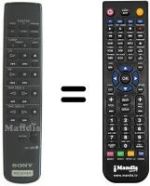 Mando a distancia equivalente Sony STRDE205