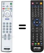 Mando a distancia equivalente RM-EA006