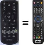 Mando a distancia equivalente STOREX D-520