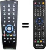 Mando a distancia equivalente Grundig 42-4830T