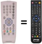 Mando a distancia equivalente REMCON1038