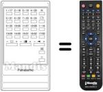 Mando a distancia equivalente Panasonic TNQ1603