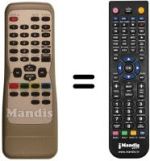 Mando a distancia equivalente REMCON1065