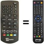 Mando a distancia equivalente REMCON1310