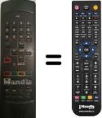 Replacement remote control Sinudyne 34B08ACULT