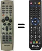 Replacement remote control Aiwa HV-FX990