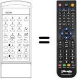 Mando a distancia equivalente Sanyo CEP3012