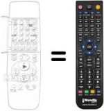 Mando a distancia equivalente Panasonic VEQ1941