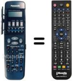 Mando a distancia equivalente Panasonic VEQ1945