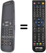 Mando a distancia equivalente Panasonic VEQ2041