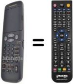 Mando a distancia equivalente Panasonic VEQ2055