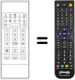 Replacement remote control REMCON856