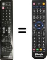 Mando a distancia equivalente Samsung htxa100c