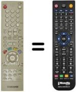 Replacement remote control Samsung DW21G6VD