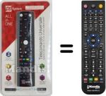Mando a distancia equivalente Telesystem TS7500HD