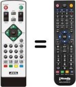 Replacement remote control Metronic 441503 ZAP BOX SMART1