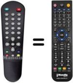 Replacement remote control COBRA GIRAFFA180