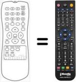 Mando a distancia equivalente RC113014 / 00