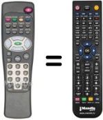 Mando a distancia equivalente FUJI ONKYO REMCON1282
