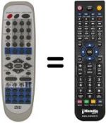 Replacement remote control BOMAN 28101