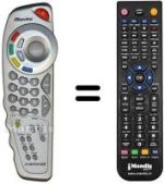 Replacement remote control MAESTRO MAESTRO9000