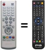 Mando a distancia equivalente Samsung DCB9401R