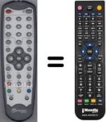 Replacement remote control Metronic 060515