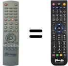 Replacement remote control Metronic 060550
