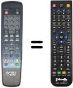 Replacement remote control OPTEX ORD9700