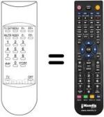 Replacement remote control RC0621
