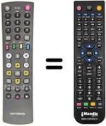 Mando a distancia equivalente RC143603 / 00