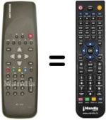 Mando a distancia equivalente RC600