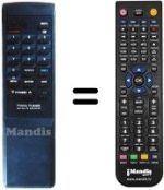 Replacement remote control Amstrad SRX350