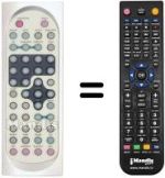 Mando a distancia equivalente Telesystem TS2.5PD