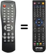 Mando a distancia equivalente Telesystem TS5103