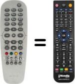Replacement remote control Philips DCR2020 / 03