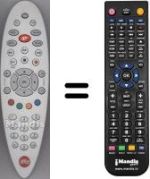 Replacement remote control WHV3941W