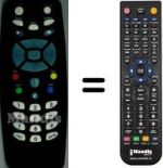 Mando a distancia equivalente WHV14827W