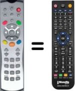 Replacement remote control WHV3465W